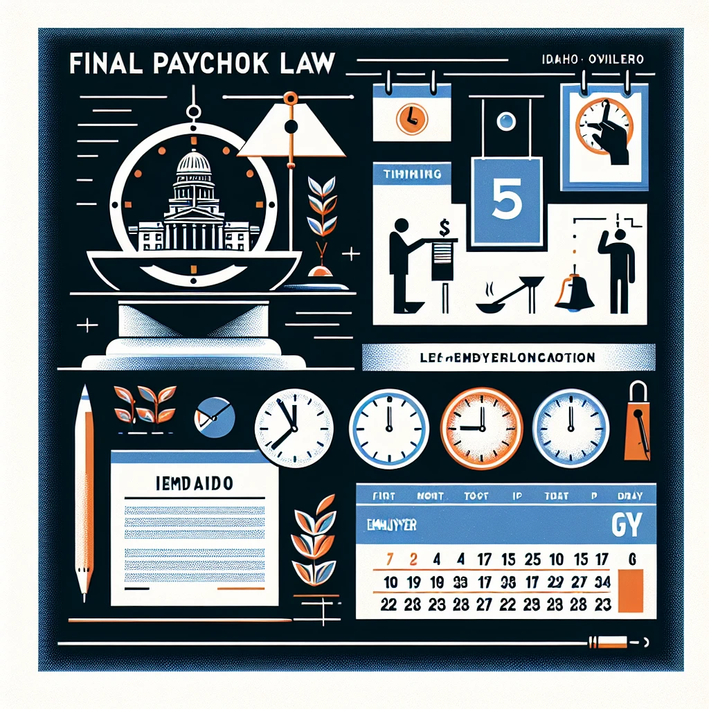 idaho final paycheck law - How to Ensure Compliance with Idaho Final Paycheck Law - idaho final paycheck law