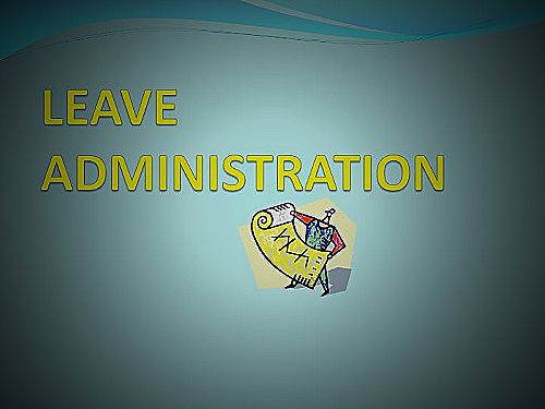 Administrative Leave Importance