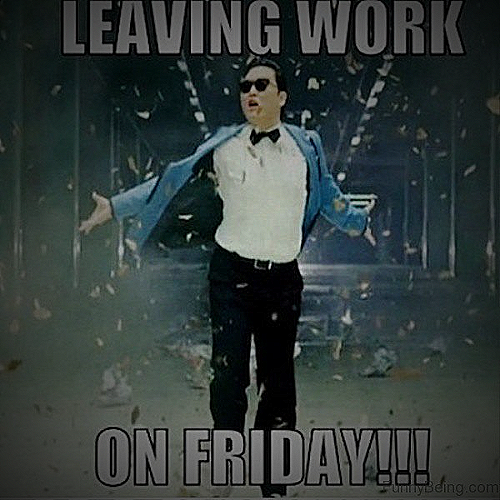 Friday work meme