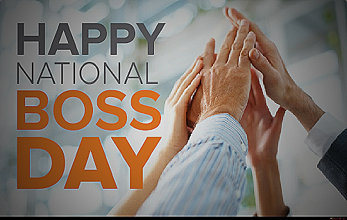 An Image of a Boss Day Celebration - national boss day