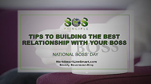 An Image of Effective Working Relationship with a Boss - national boss day