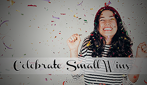 Celebrating small wins in the office - positive attitude at work