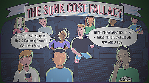 Illustration of Personal Example - sunk cost fallacy