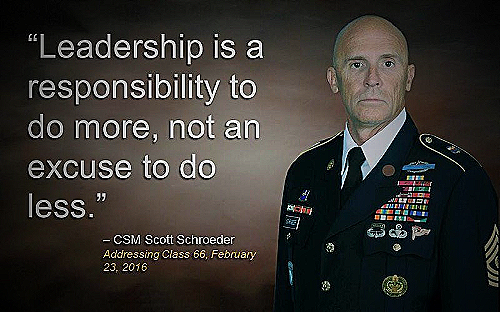Leadership quote army courage - leadership quotes army