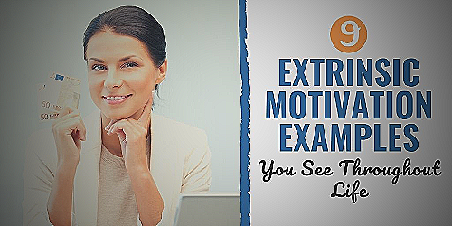 Public Recognition - examples of extrinsic motivation