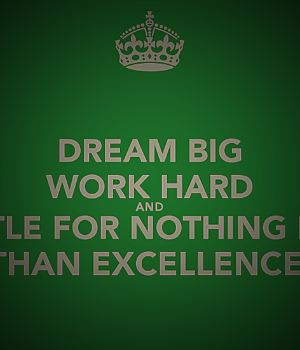 excellence - short motivational work quotes