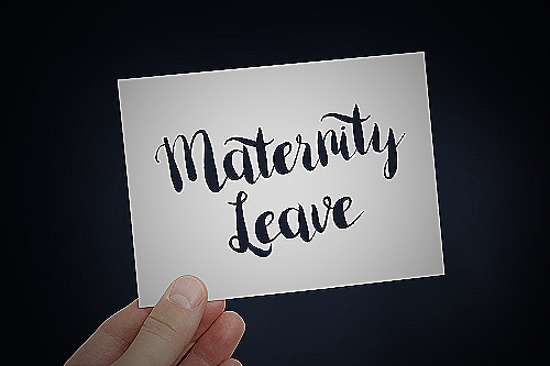working on maternity leave