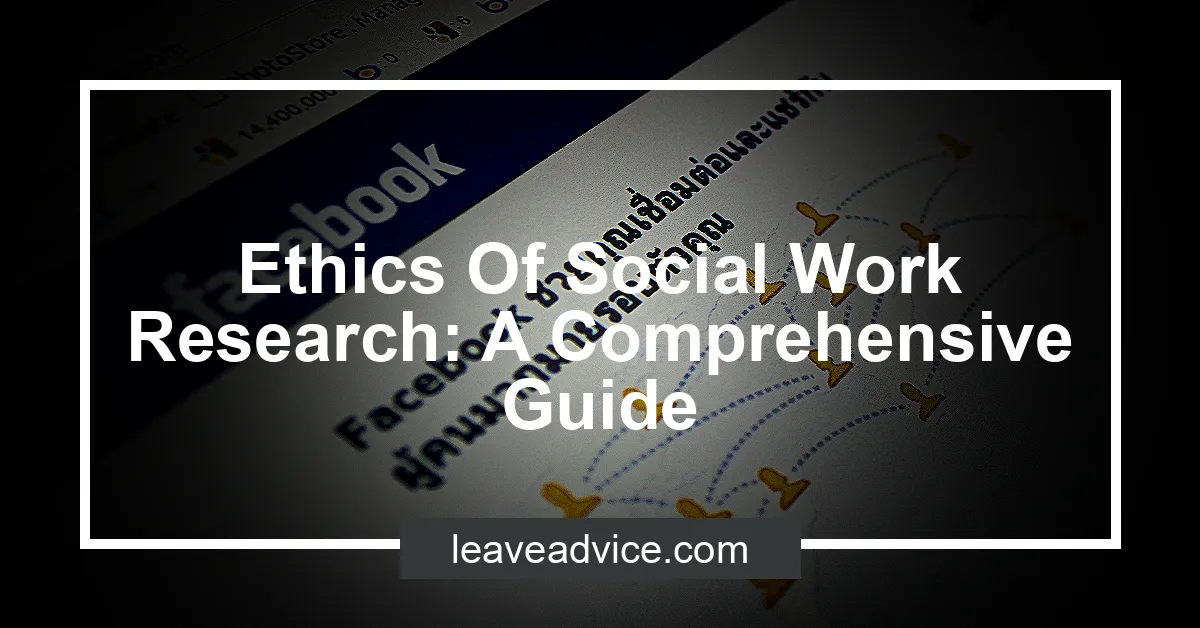 ethics of social work research