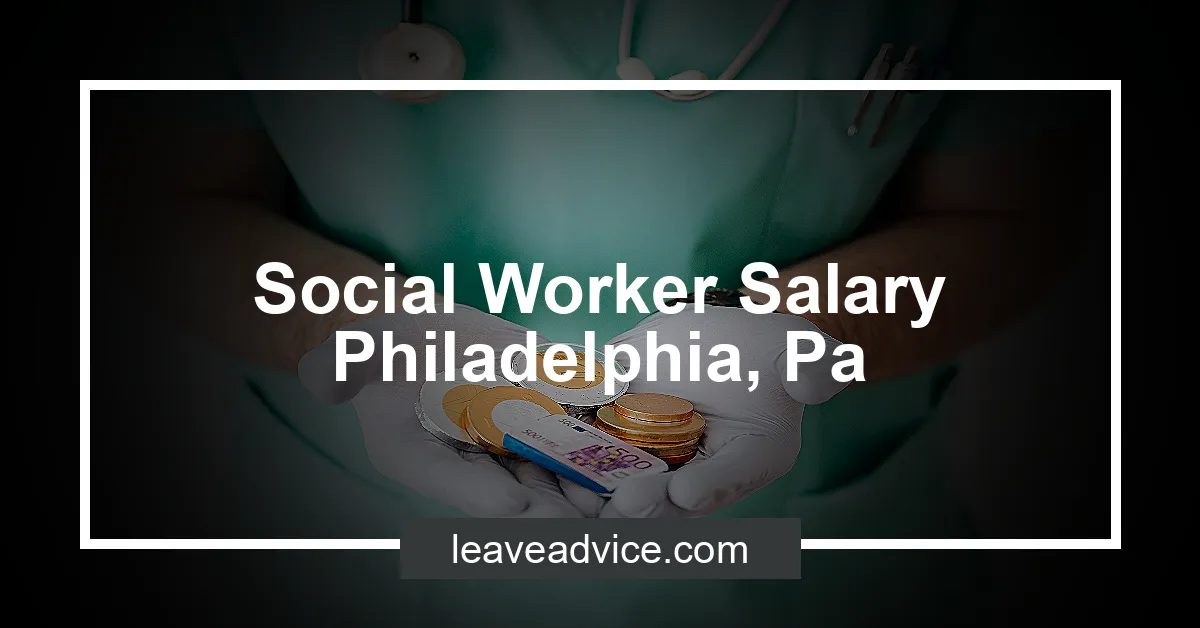 Part Time Social Work Jobs In Philadelphia