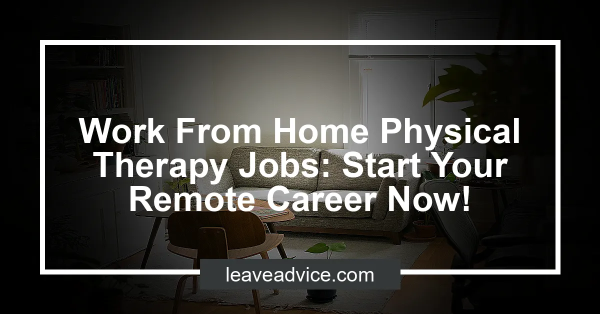 physical therapy research jobs remote